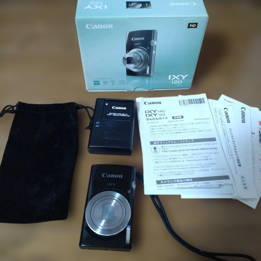 Canon IXY 120 コンパクトデジタルカメラ箱ありジャンク扱い