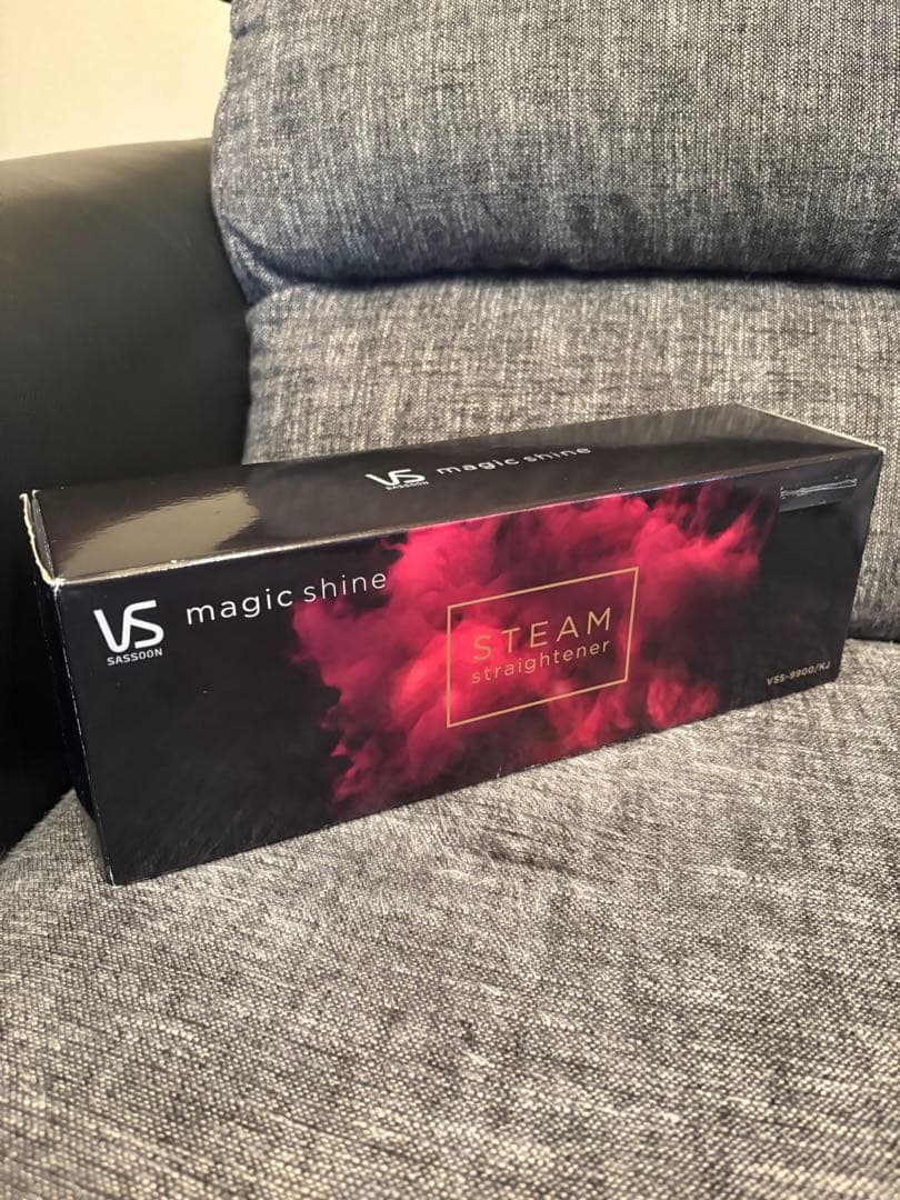 VS ヴィダルサスーン　ストレート　スチーム　ヘアアイロン　STEAM 新品