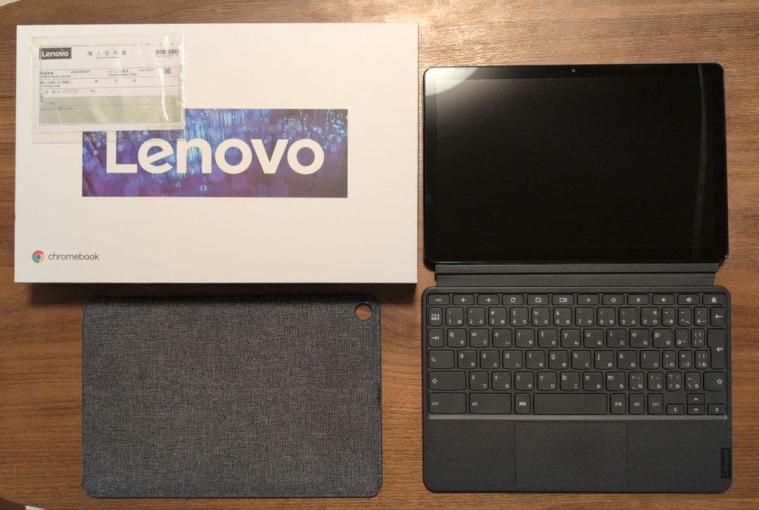 Chromebook本体 Lenovo Ideapad duet ZA6F0038JP