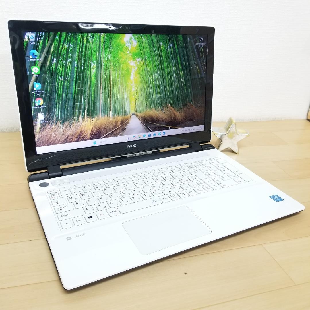 SSD Win11 即使用可 DVD再生可 ノートPC NEC (E2961)
