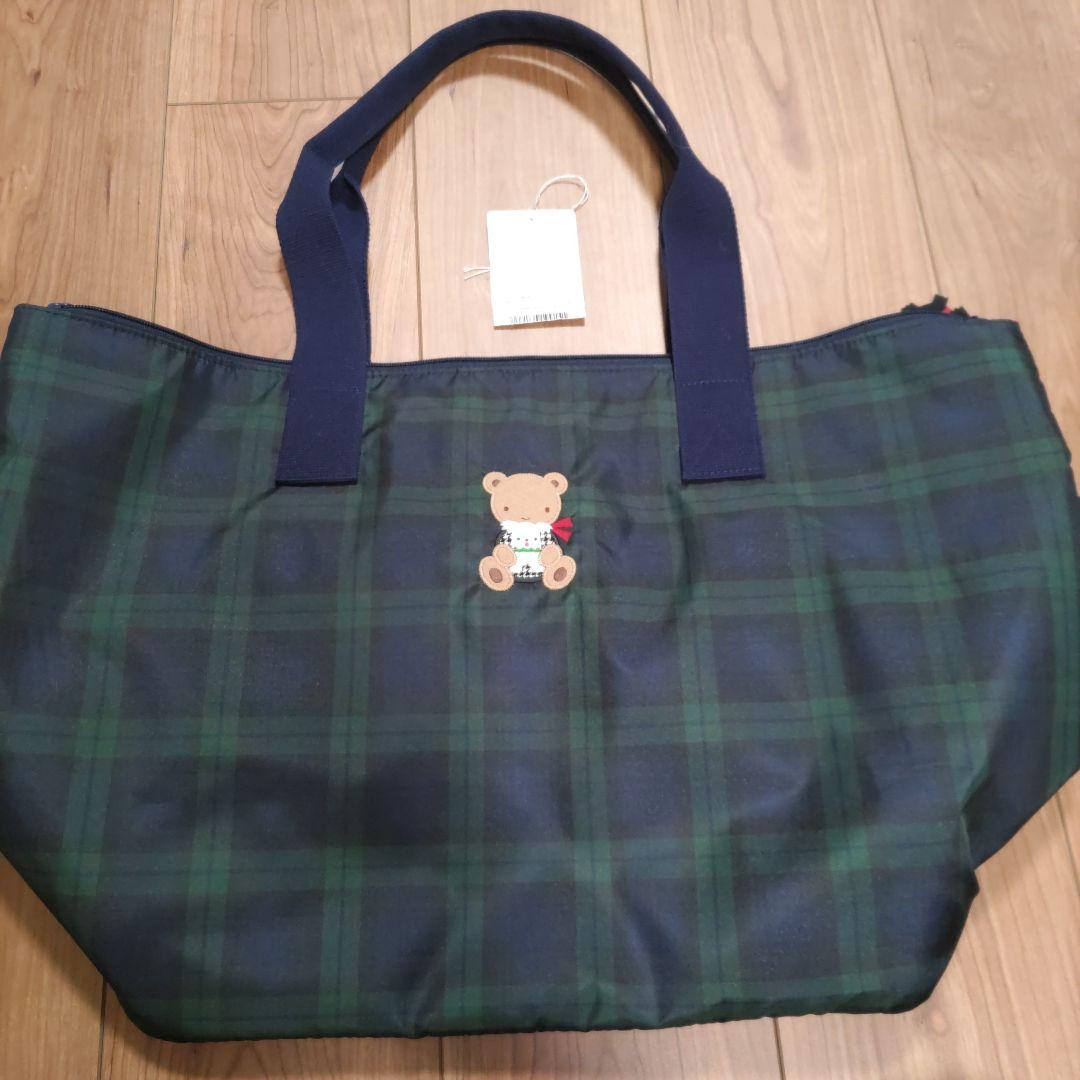 ファミリア　マザーズバッグ　ブラックウォッチ♡