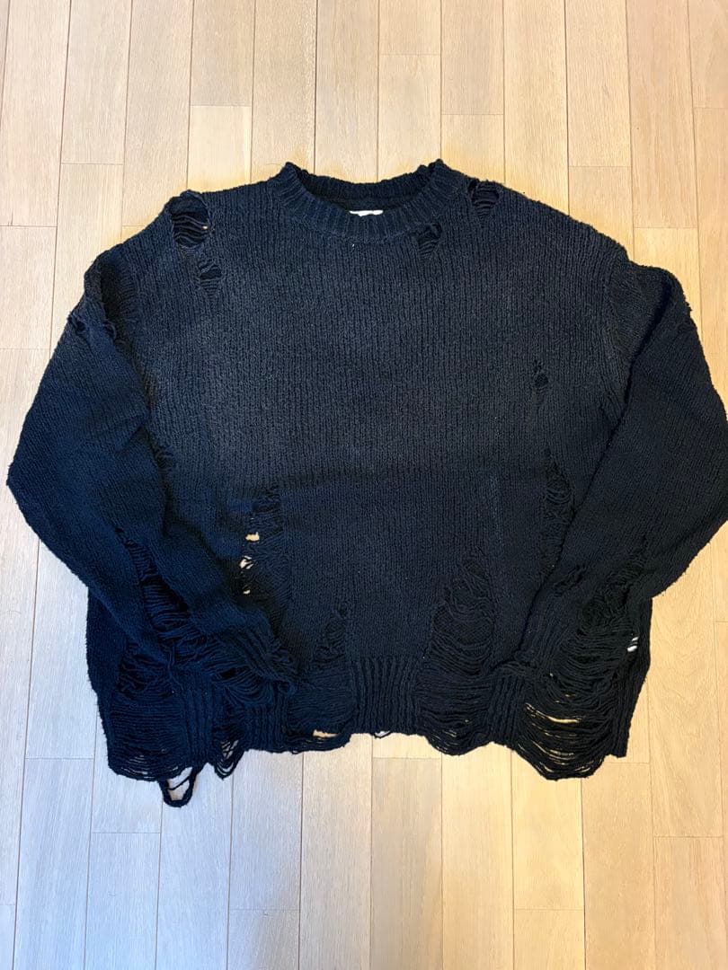 トップス KAMIYA Sun Faded Like Knit Sweater