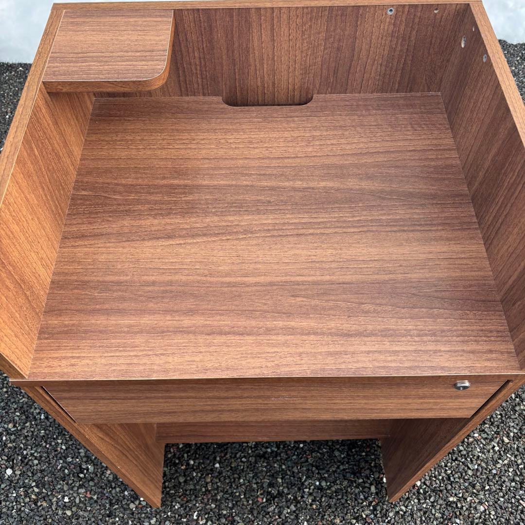 受付レジカウンター　木製　サロン　レジ　什器　イベント