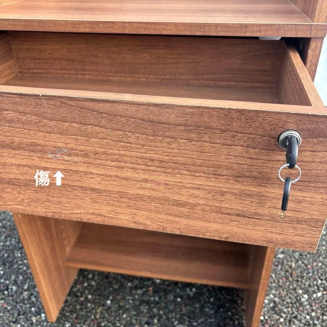 受付レジカウンター　木製　サロン　レジ　什器　イベント