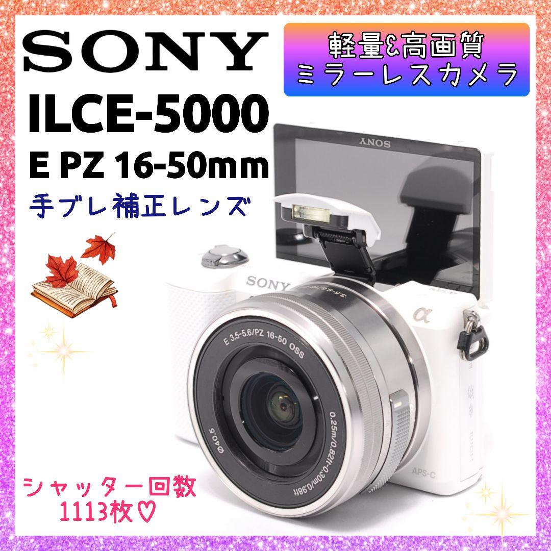 ❤即購入1000円OFF❤ ソニー α5000 美しいミラーレスを手のひらに。