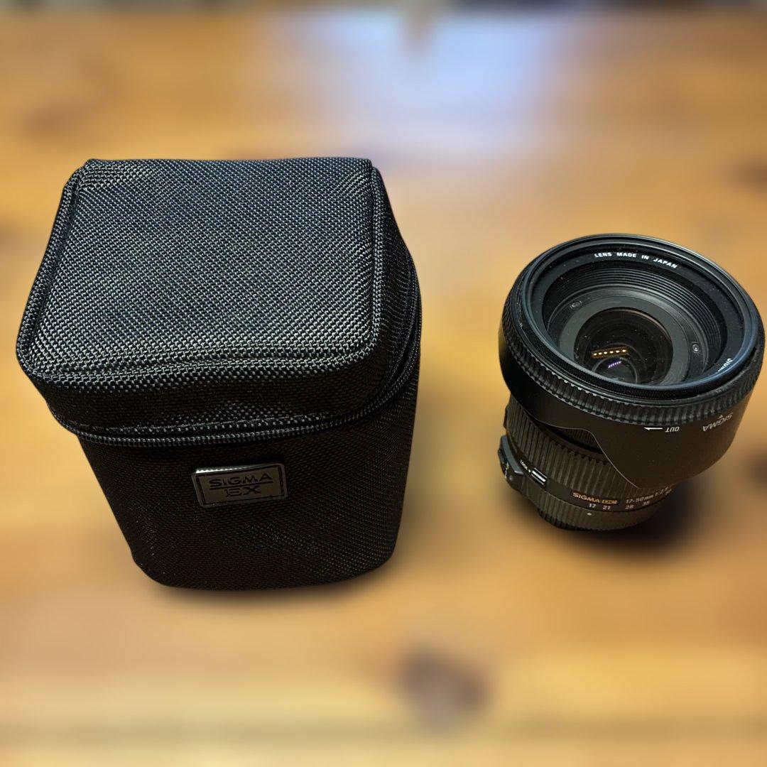 SIGMA 17-50mm F2.8 EX HSM レンズ