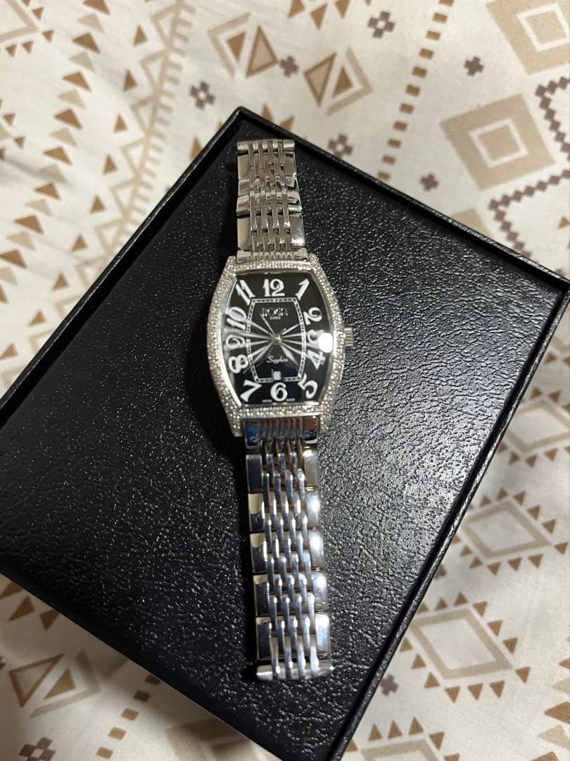 HOGA スイス時計サファイアクリスタル(NEW BATTERY)