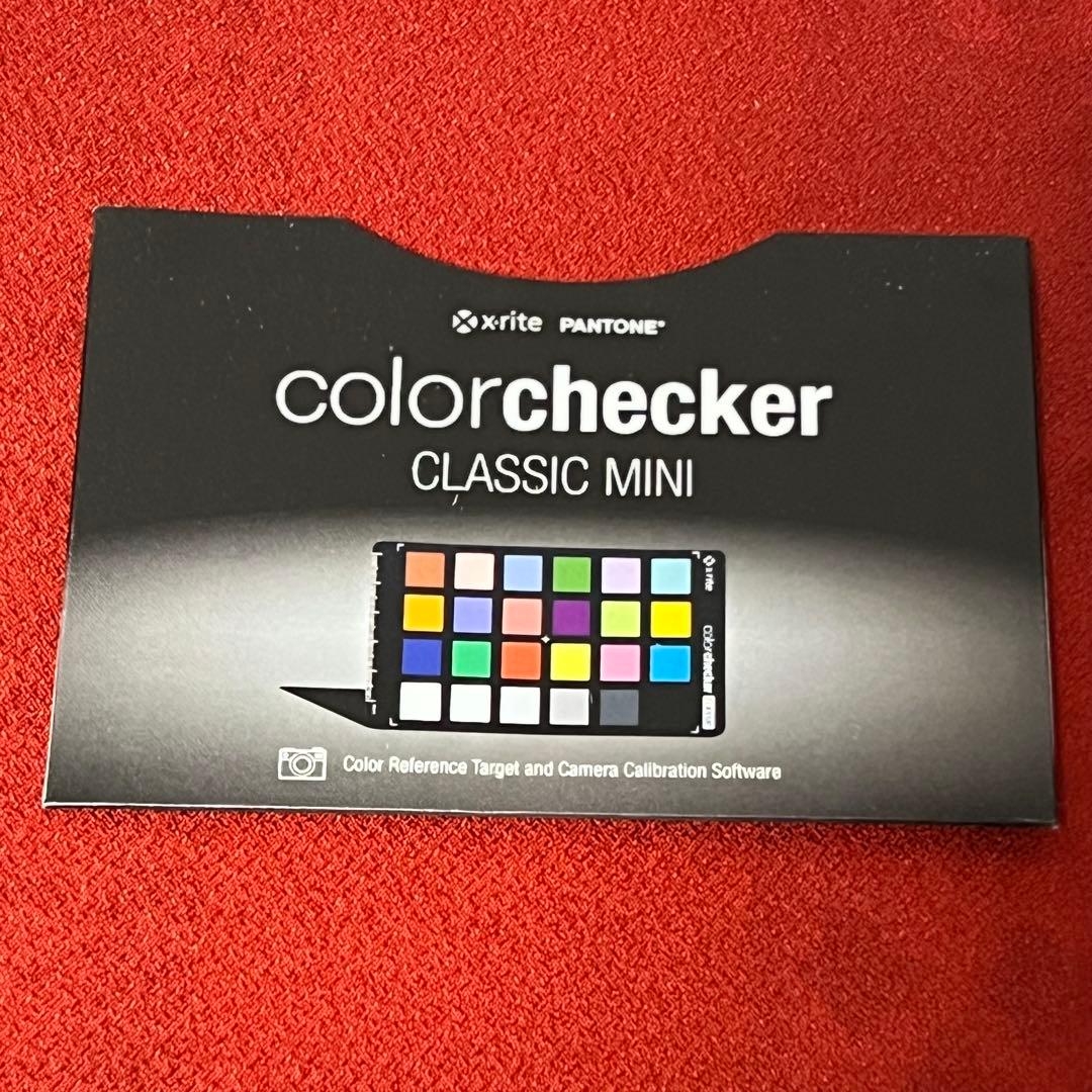 専用　x-rite colorchecker CLASSIC MINI