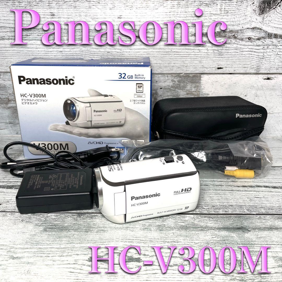 【美品】パナソニック デジタルハイビジョンビデオカメラ HC-V300M