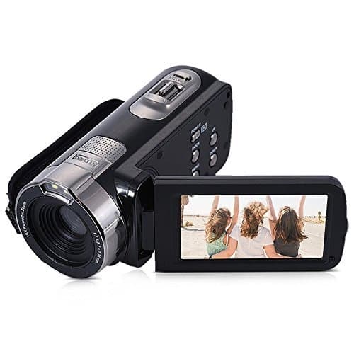 ビデオカメラ 2.7インチLED液晶スクリーン 270度旋転 32GB