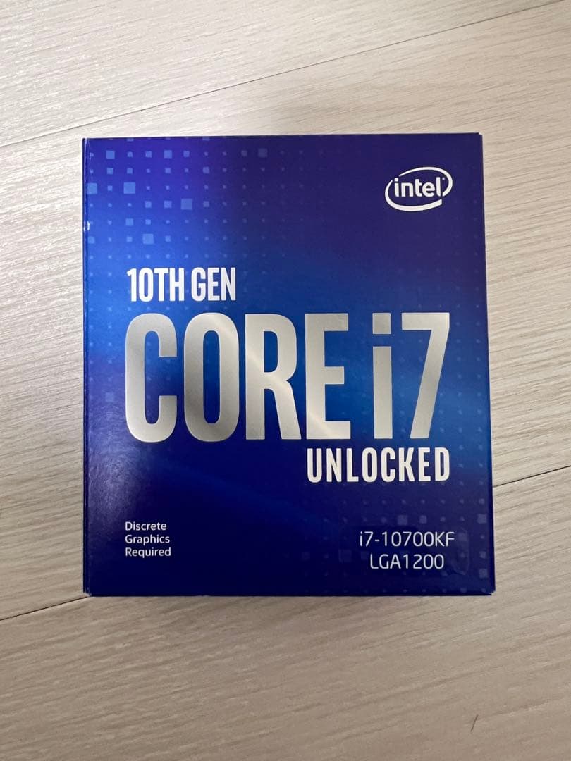CPU Intel Core i7-10700KF 10th Gen CPU