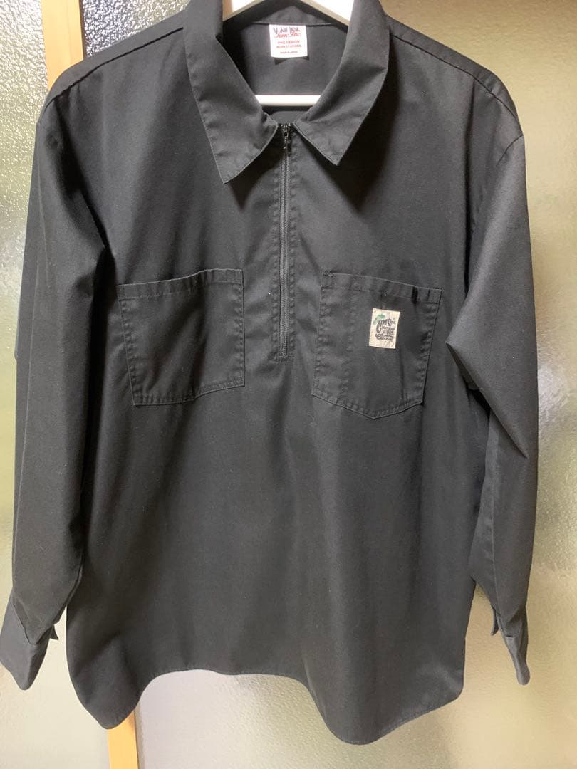 非売品TRADMAN'S BONSAI ✖️Timc Inc ハーフジップシャツ