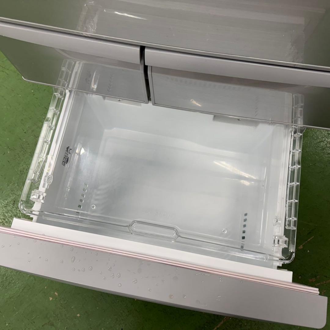 230 東芝 大型冷蔵庫 400L強 右開き 自動製氷 5ドア シルバーカラー