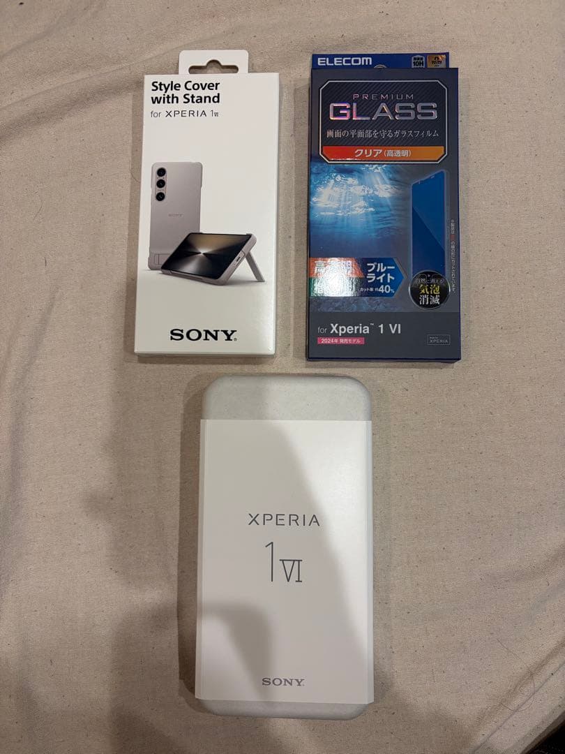 SONY Xperia 1 VI (RAM 12GBモデル) 国内SIMフリー