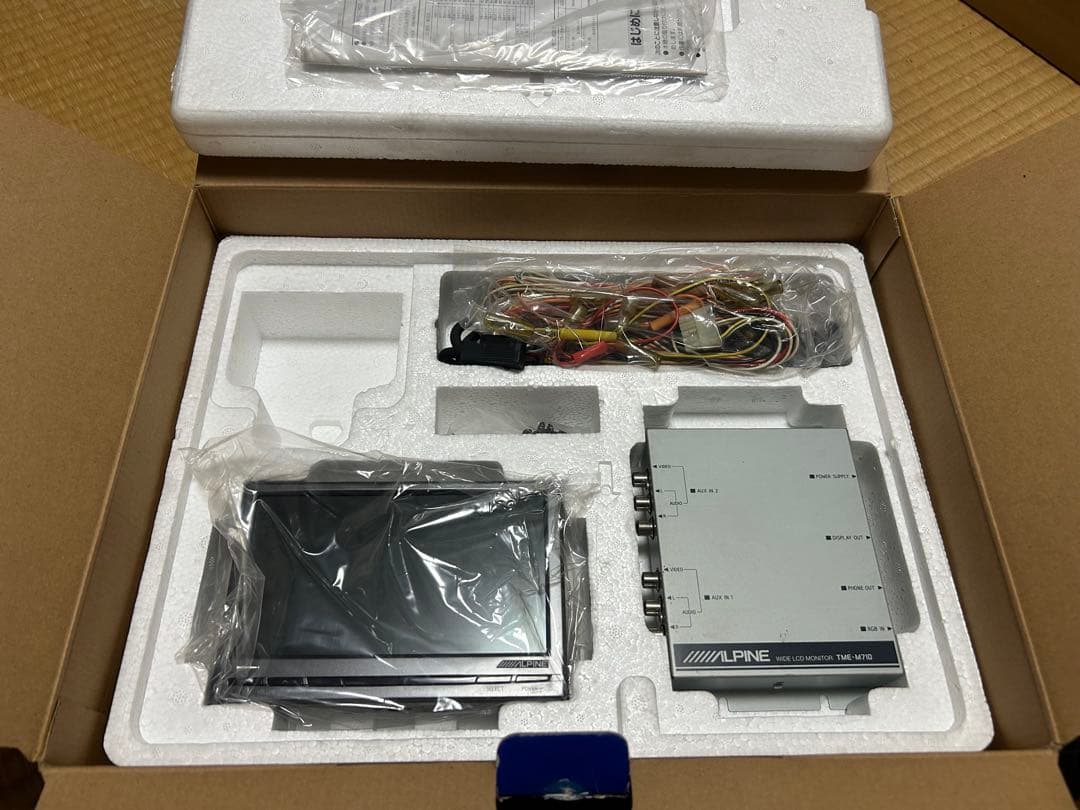 ALPINE TME-M710 6.5インチLCDモニター‼️