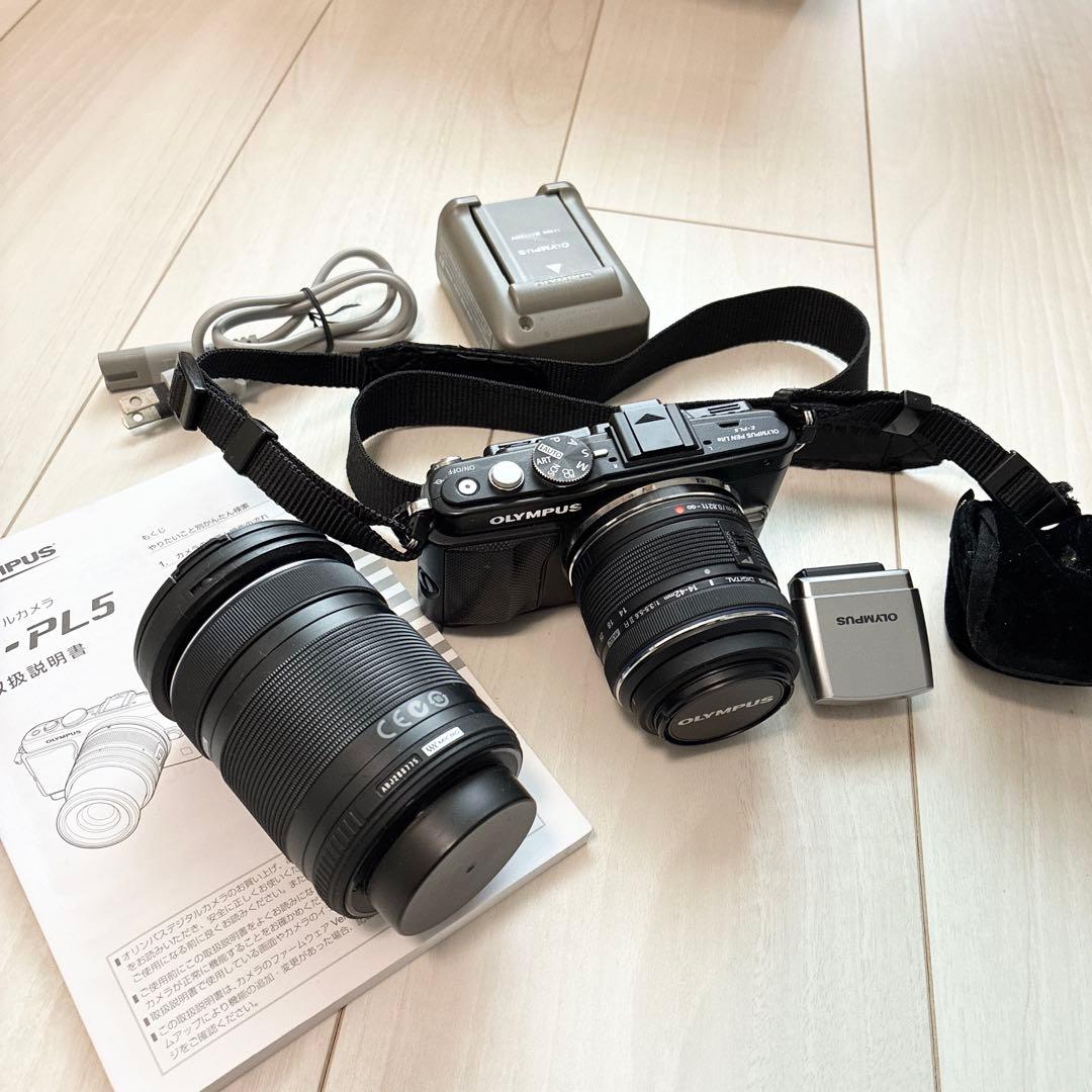 OLYMPUS PEN Lite e-pl5 ダブルズームレンズキット