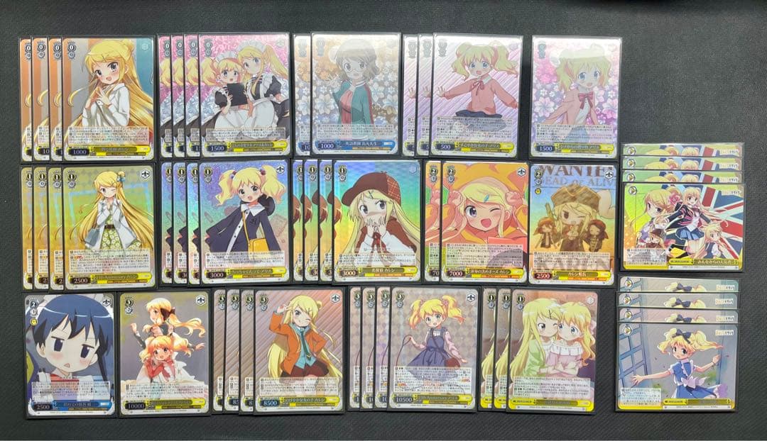 きんいろモザイク　8枝　フルレアデッキ +デッキパーツ