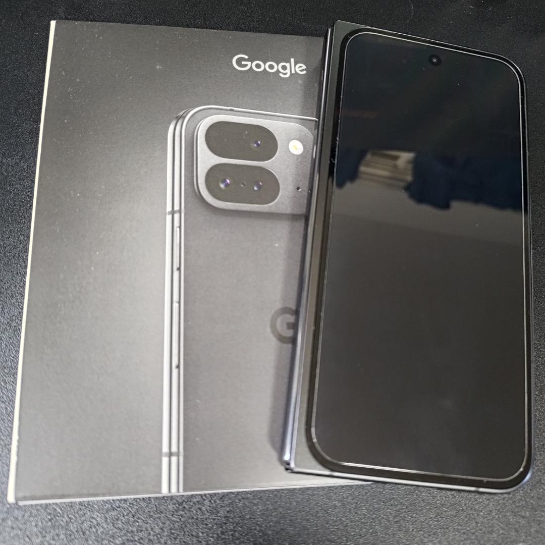 Pixel 9 Pro Foldブラック　ケース付き