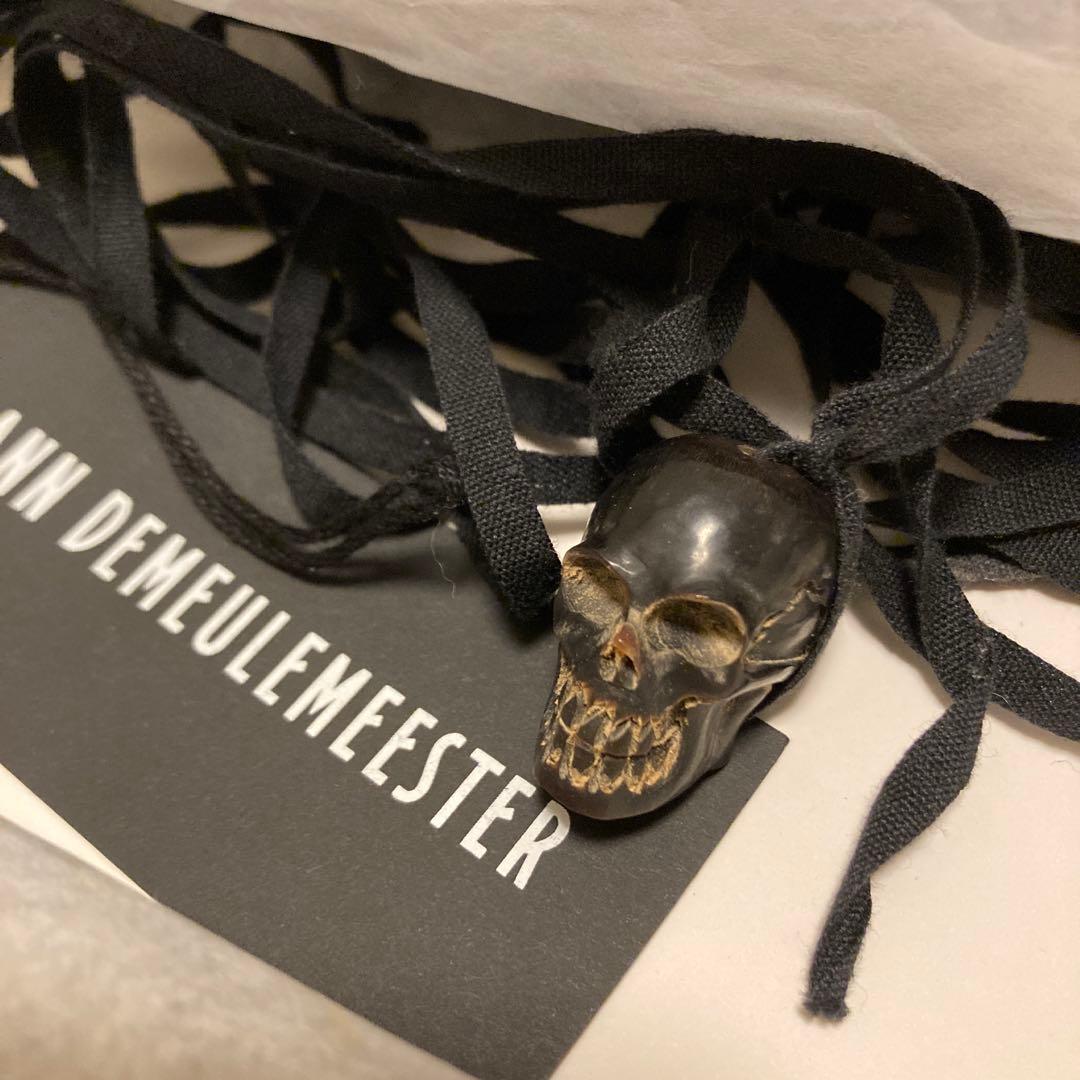 新品未使用 ANN DEMEULEMEESTER スカルネックレス