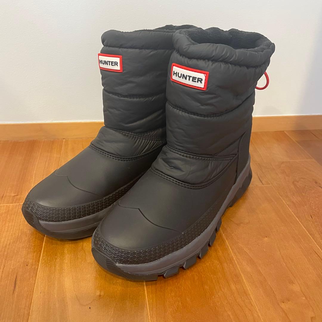 HUNTER ブラックブーツ