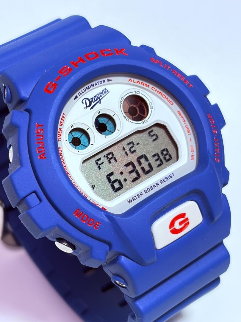 美品 G-SHOCK 中日ドラゴンズ 2019年モデル DW-6900FS 限定