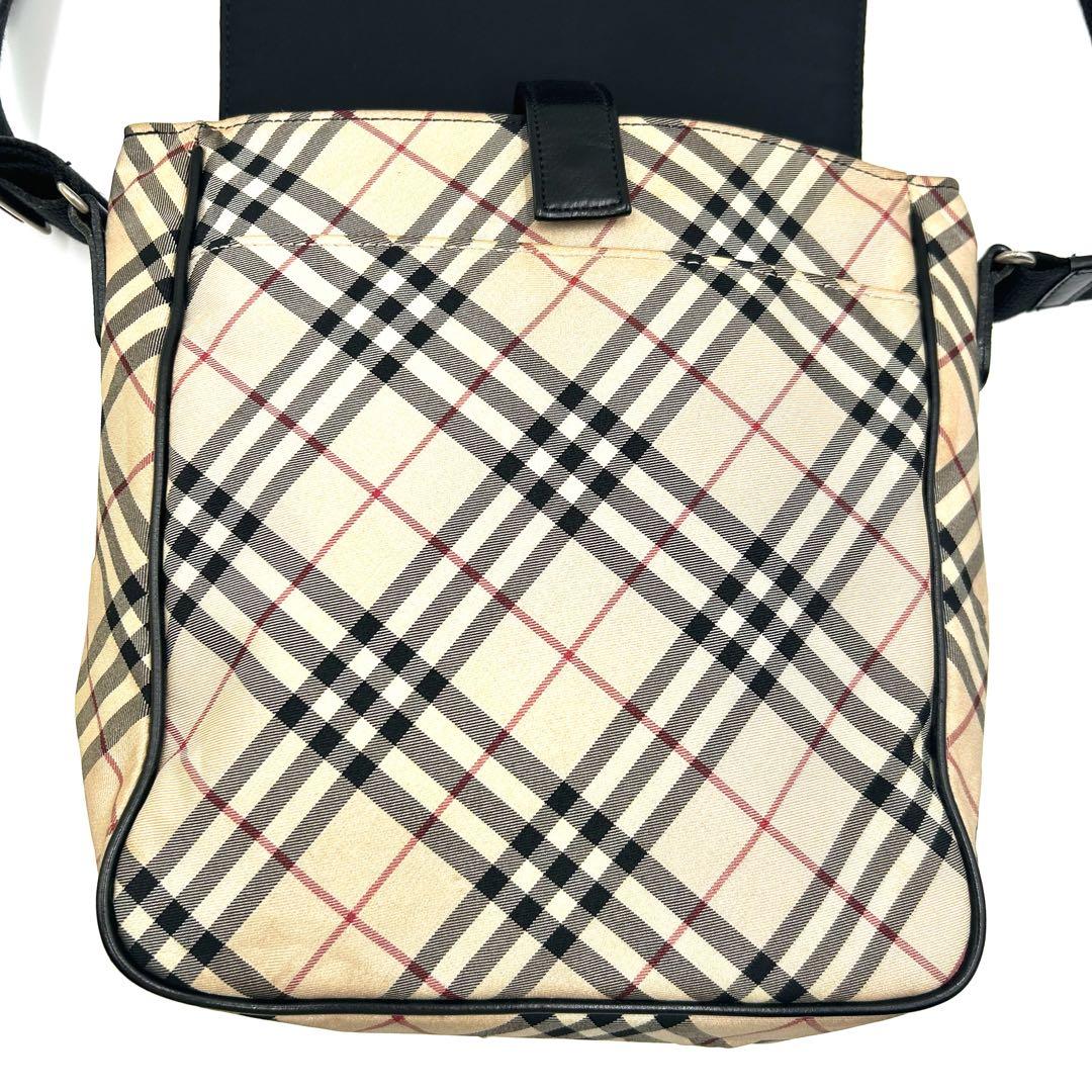 バーバリー　ノバチェック　ショルダーバッグ　メッセンジャーバッグ