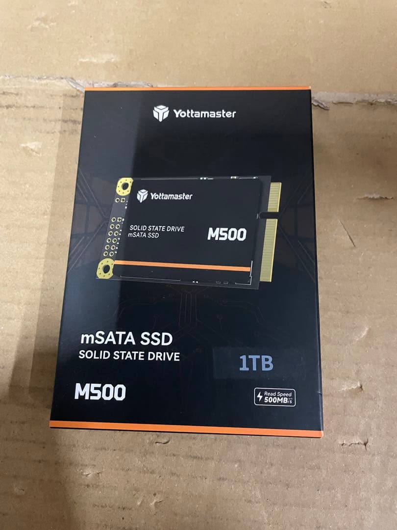 内蔵型SSD Yottamaster M500 1TB mSATA SSD