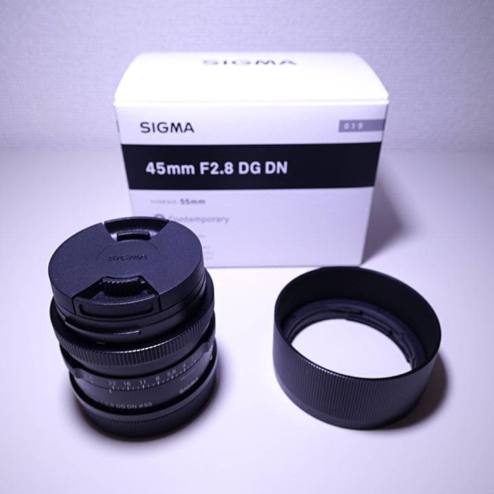 美品SIGMA 45mm F2.8 DG DN Lマウント購入後4ヶ月おまけ付き
