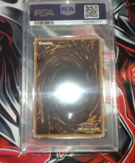 【PSA10】聖域を守護せし光の龍　オーバーラッシュ 遊戯王　ラッシュデュエル