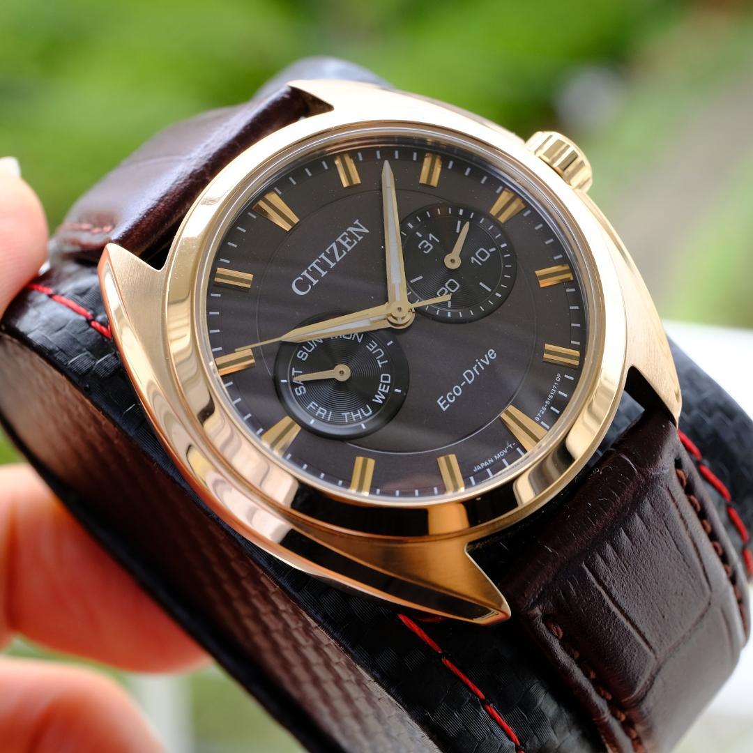 CITIZEN BU4013-07H eco drive Gold 美品