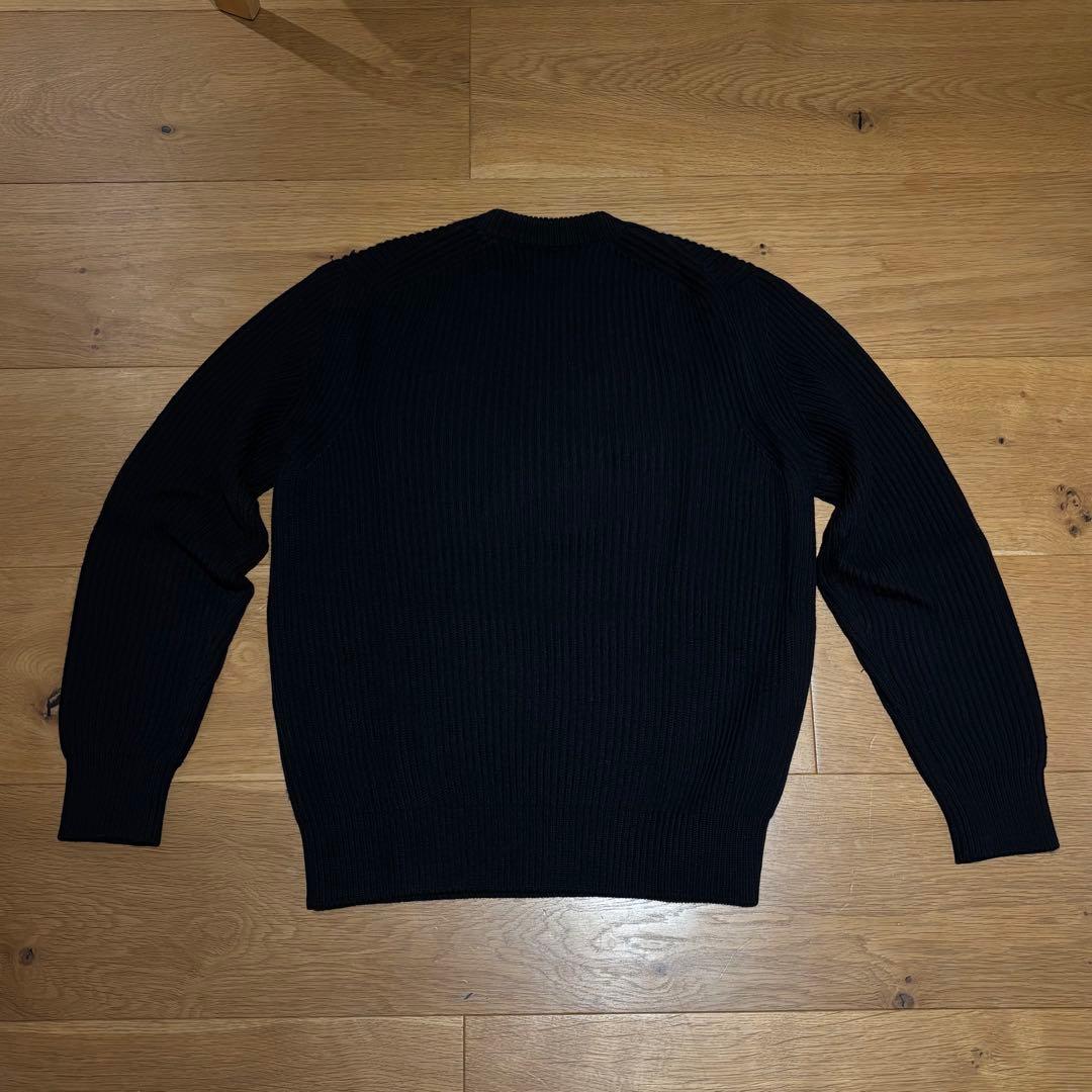 オーラリー AURALEE WOOL CASHMERE RIB KNIT