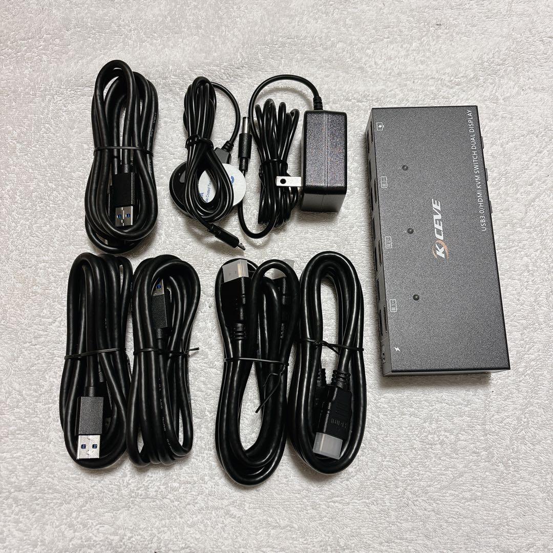 KCEIVE 4ポート HDMIスイッチャー