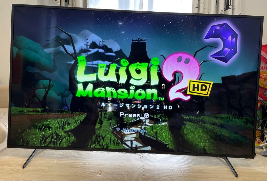 SONY 75型4K液晶テレビ　KJ-75X8000H 2021年製