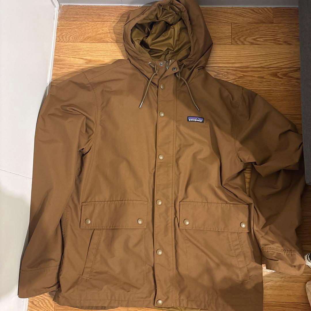 patagonia ブラウン マウンテンパーカー イスマス　スリーインワン