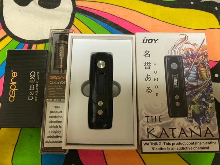 KATANA 爆煙べイプ 予備コイル5個付き