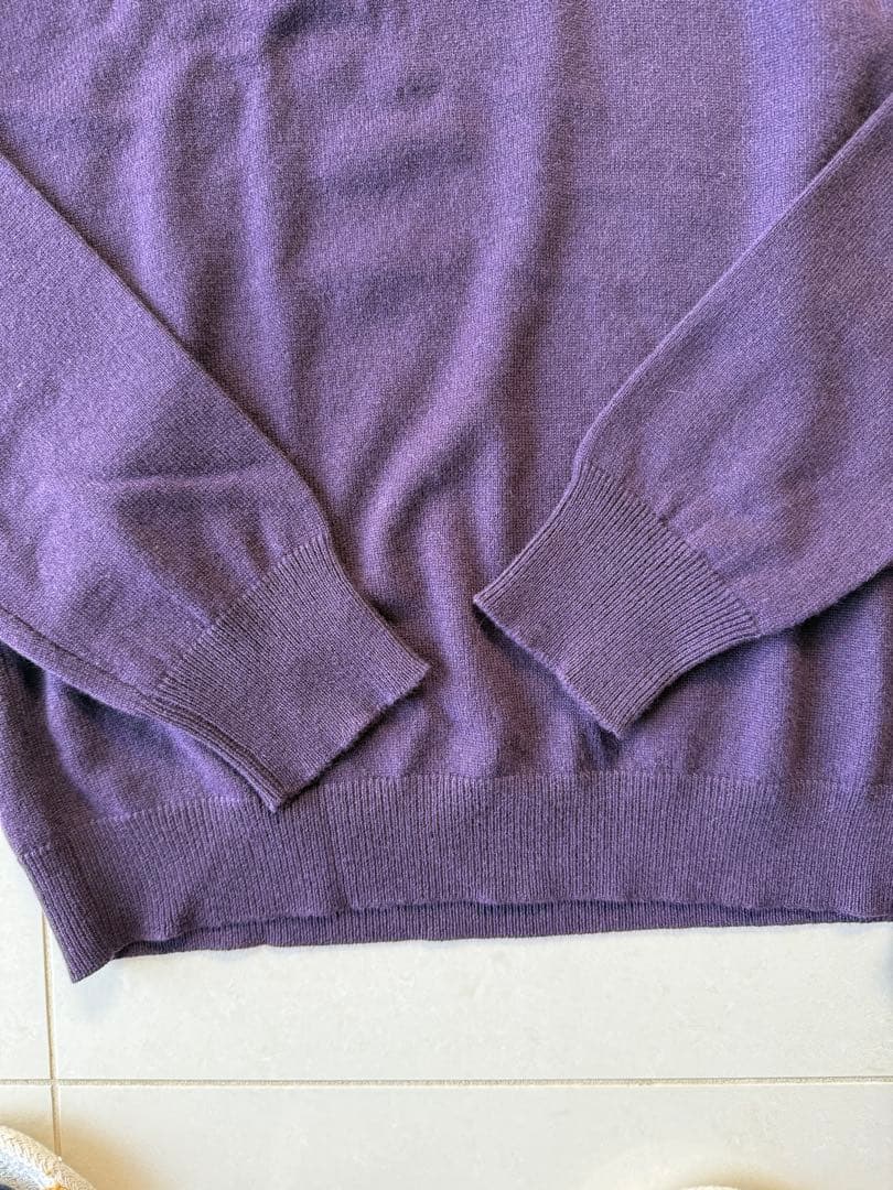 バフィー BAFY ／ カシミヤハイゲージモックネックニット