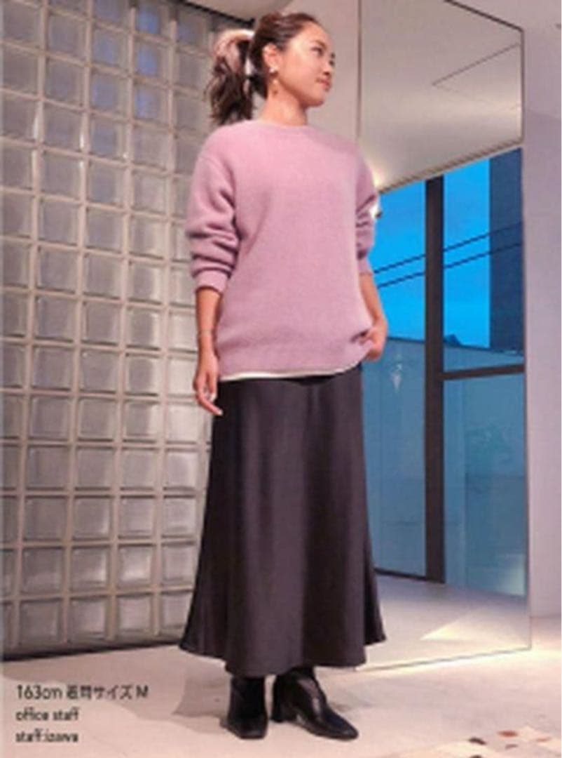 STUNNING LUREスタニングルアーホワイトヤクプルオーバー パープル M