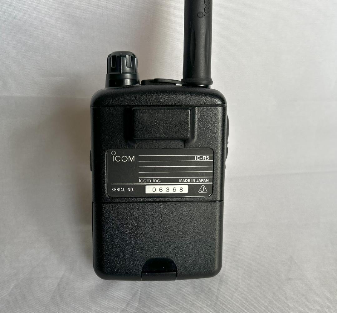 【中古・美品】ICOM 広帯域受信機 IC-R5