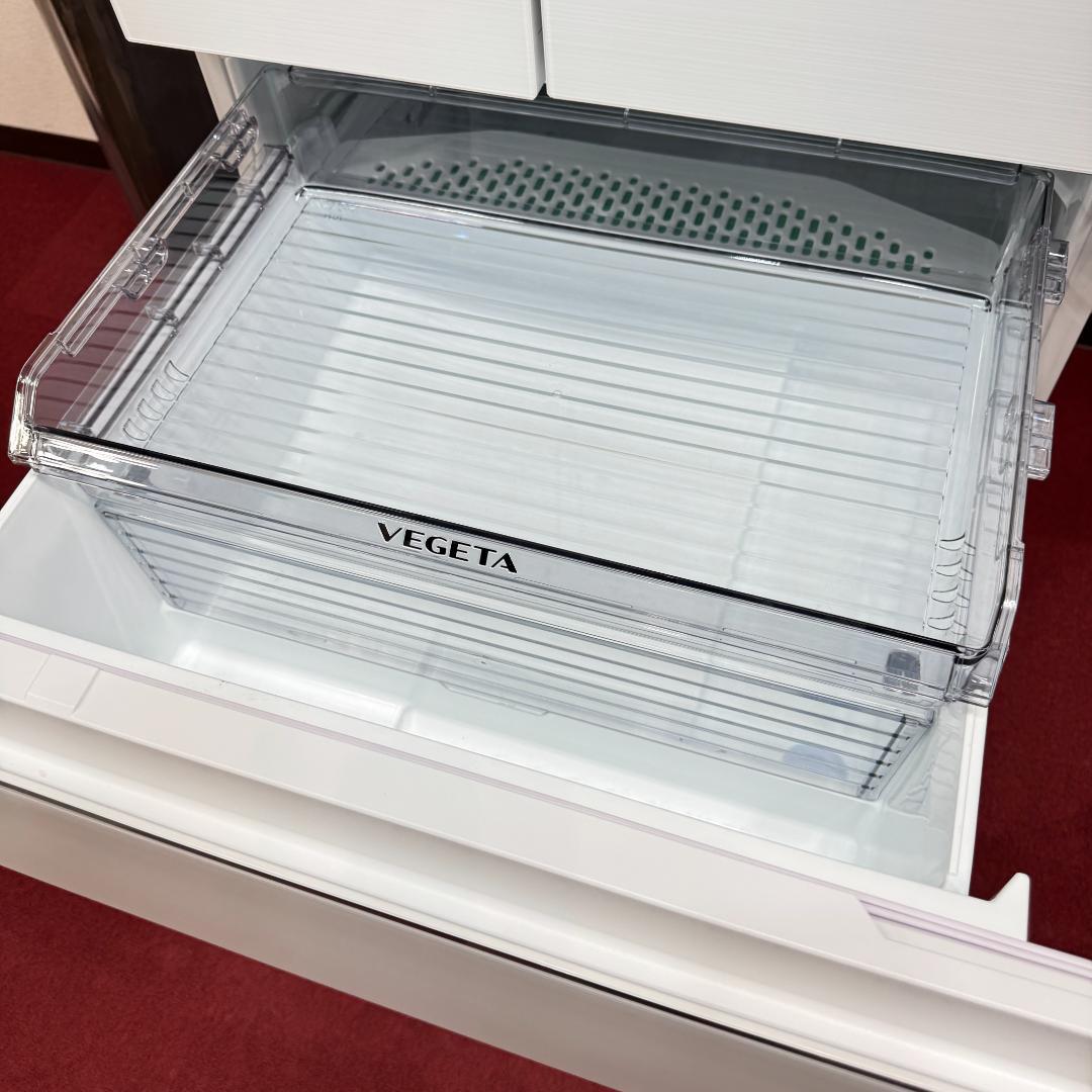 東京23区送料無料　超美品東芝2022年製　6ドア冷蔵庫507L　洗浄/除菌済み