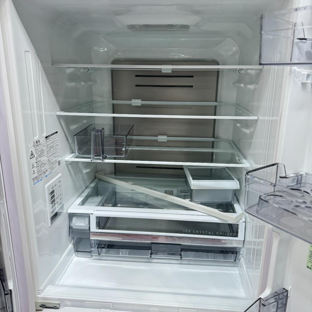 東京23区送料無料　超美品東芝2022年製　6ドア冷蔵庫507L　洗浄/除菌済み