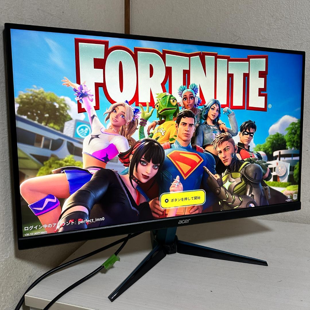 acer WQHD対応 27インチ ゲーミングモニター