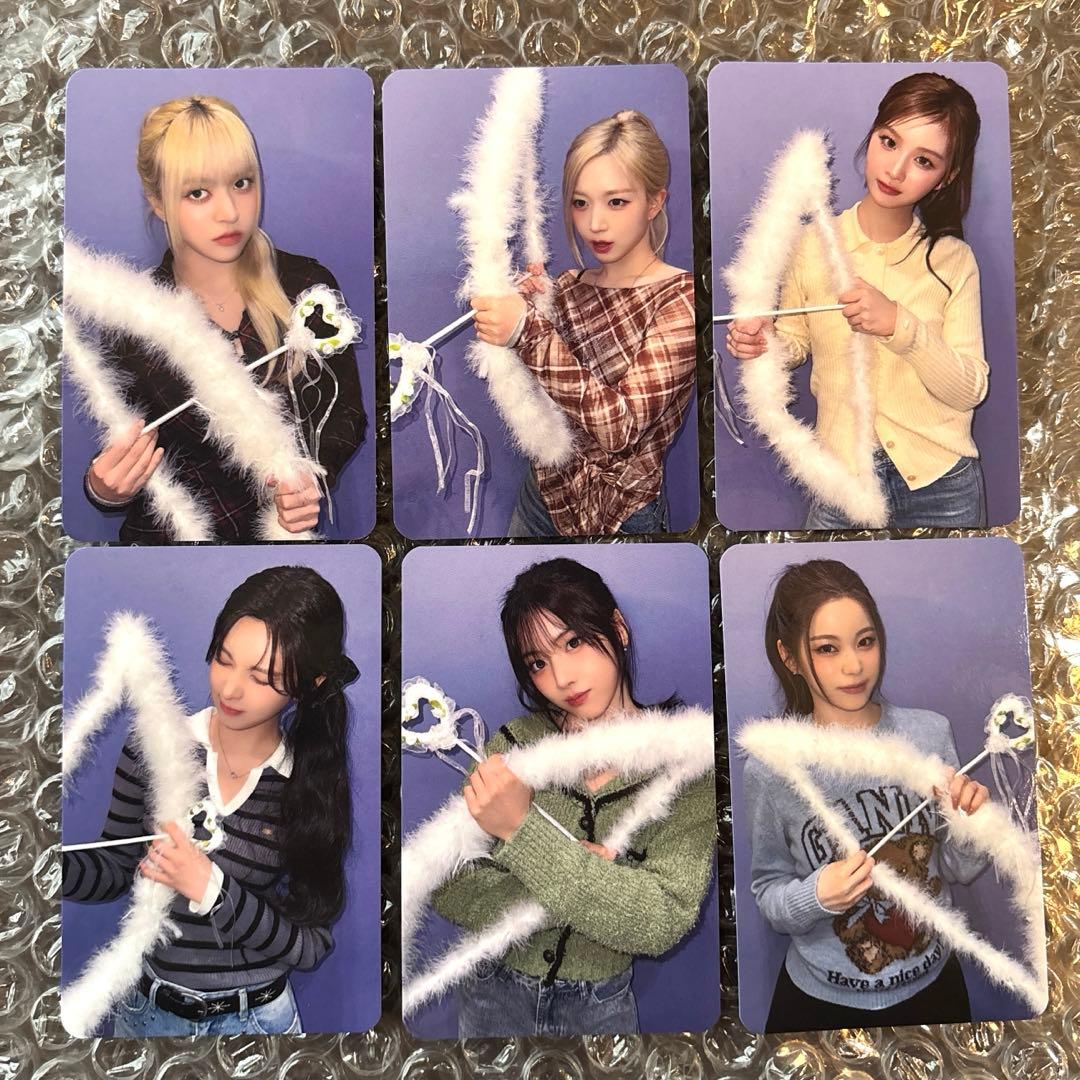 NMIXX makestar 対面 トレカ キューピッド 両面 6枚セット