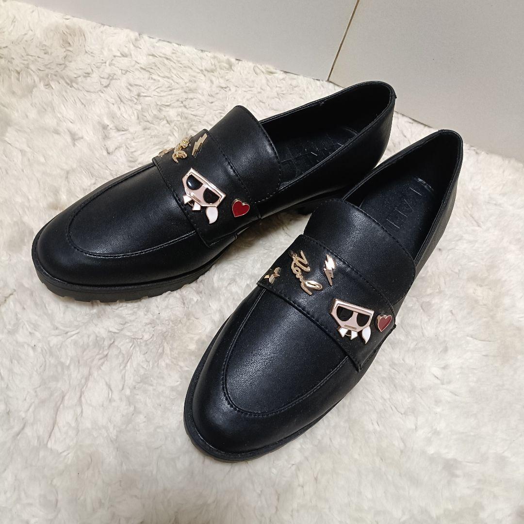 新品■日本未入荷■カールラガーフェルド■ローファー■8サイズ■25cm