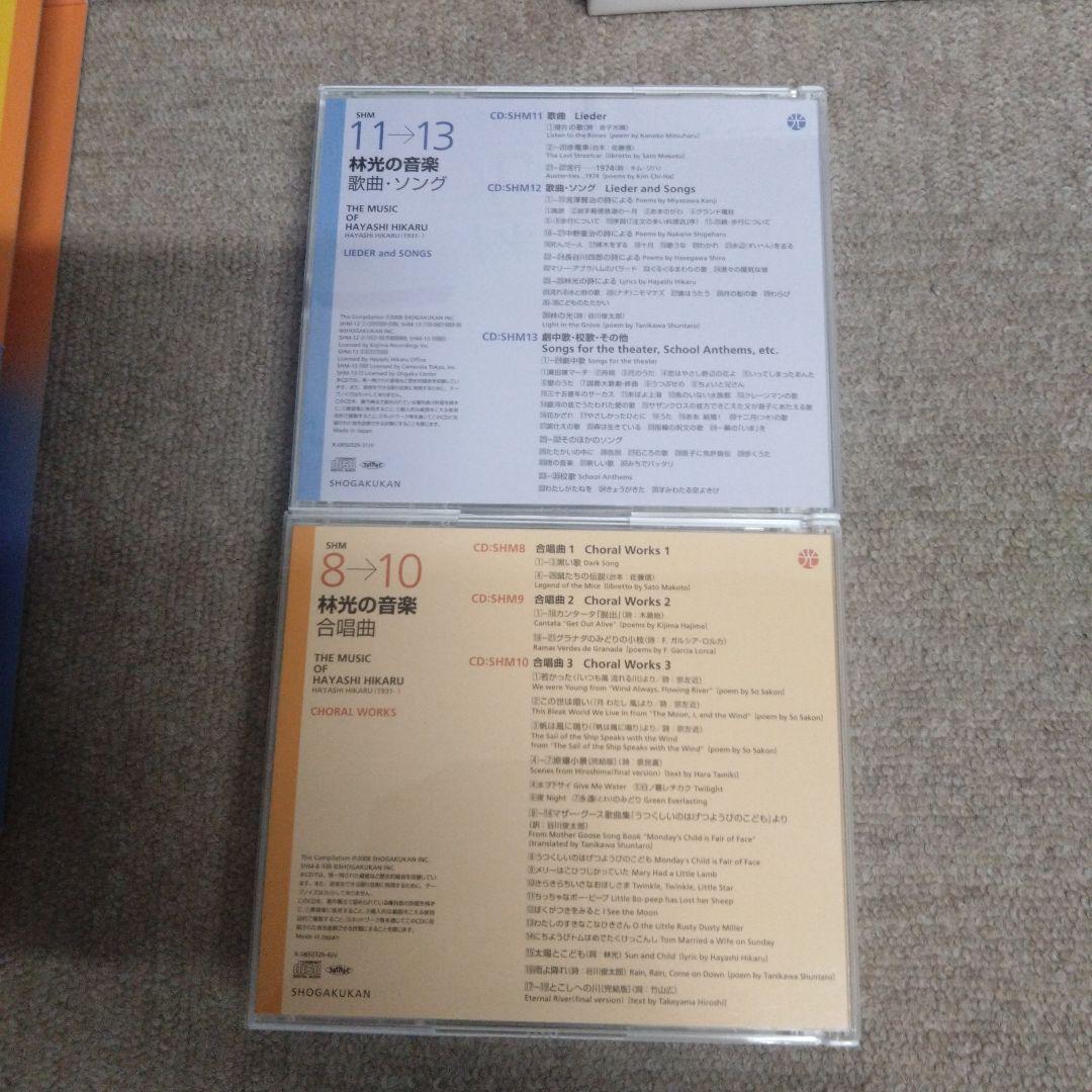 CDブック　林光の音楽 全1巻　CD20枚 （SHM 1-20）　書籍欠品です。