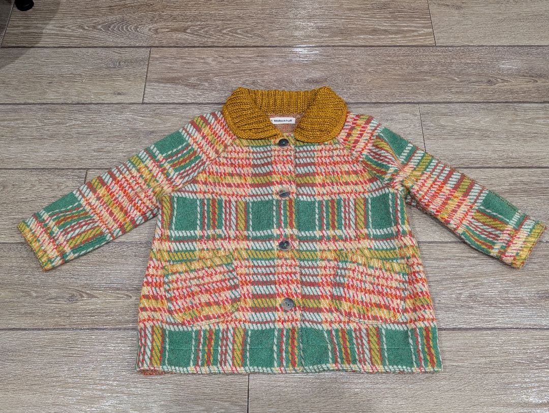 misha and puff コート 6y ウール