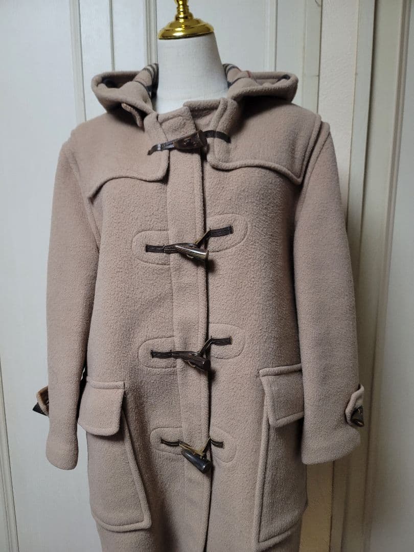 Burberrys' バーバリー キャメル ダッフルコート ウール