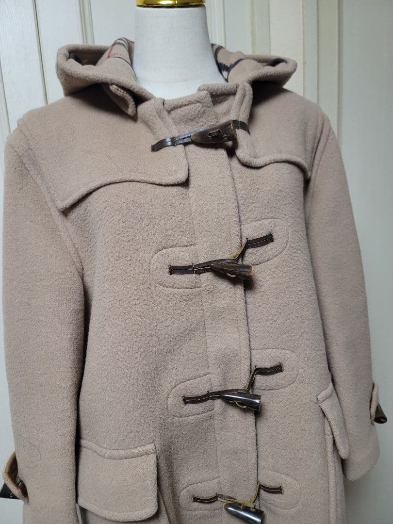 Burberrys' バーバリー キャメル ダッフルコート ウール