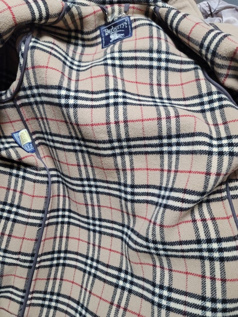 Burberrys' バーバリー キャメル ダッフルコート ウール