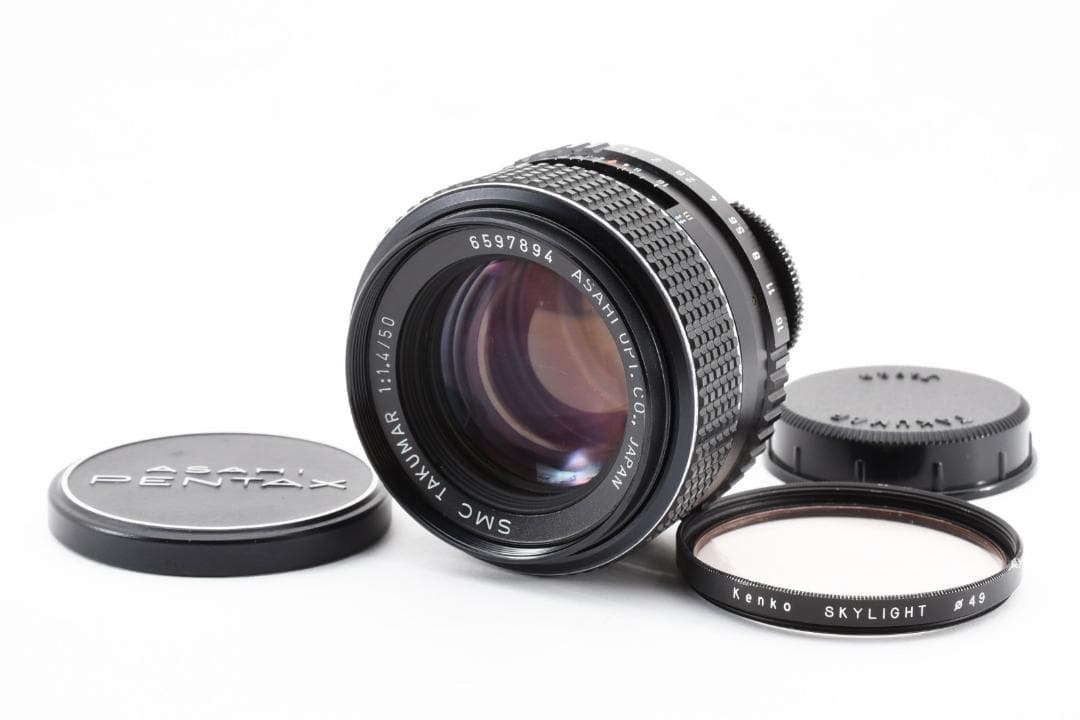 Pentax SMC TAKUMAR 50mm f/1.4 （整備品）