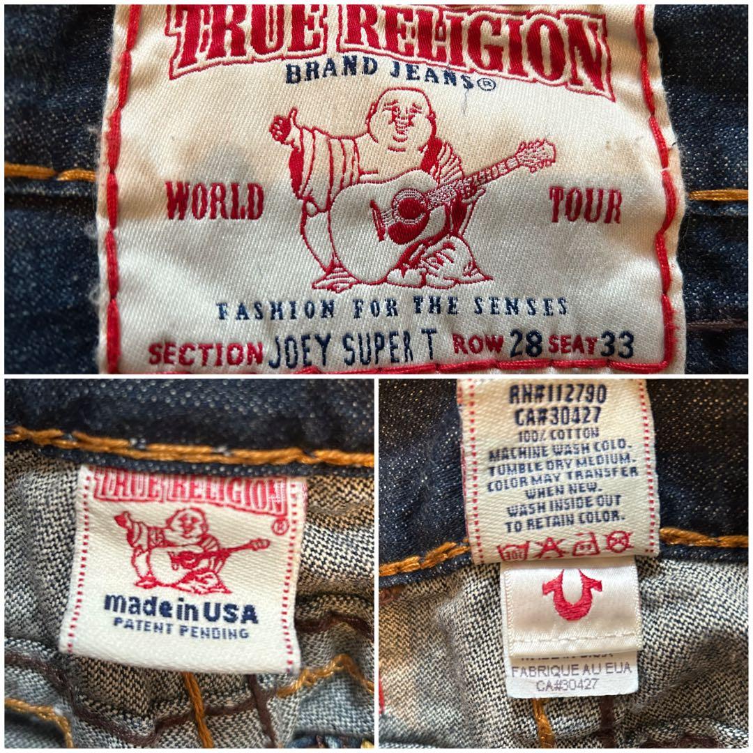 True Religion トゥルーレリジョンJOEY SUPER T 28